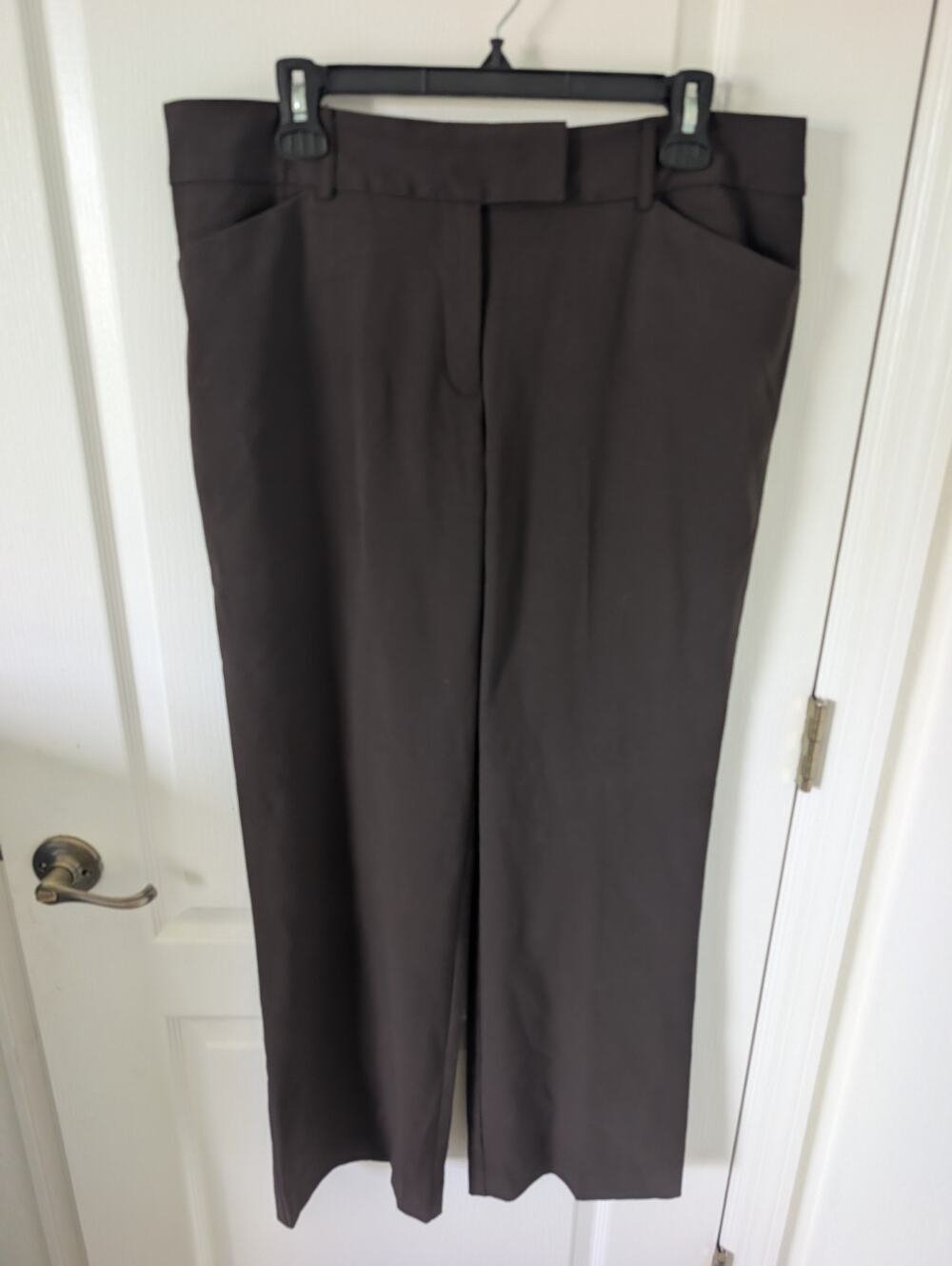COUNTERPARTS DRESS PANTS BROWN SIZE 14 WOMENS BUSINESS, OFFICE,